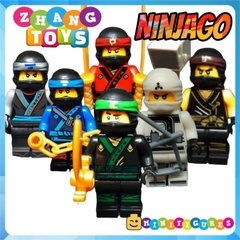 Đồ chơi xếp hình Ninjago Season 1 Kai Cole Jay Zane Nya Lloyd Minifigures Eagle EG001 006