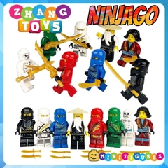 Đồ chơi Ninjago Season 1 Kai Cole zane Jay Nya Lloyd Wu Minifigures 1804