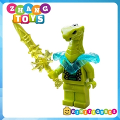 Đồ chơi xếp hình Ninjago Tộc rắn Chop rai Skales Acidicus Pythor Skalidor Bytar Rattla Fangdam Minifigures Jinrun