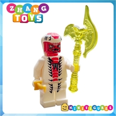 Đồ chơi xếp hình Ninjago Tộc rắn Chop rai Skales Acidicus Pythor Skalidor Bytar Rattla Fangdam Minifigures Jinrun