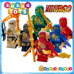 Đồ chơi xếp hình Ninjago Non Canon Special Kai Cole Jay Zane Lloyd Nya Minifigures Jinrun