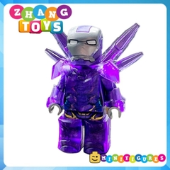 Đồ chơi xếp hình Người sắt Iron Man giáp trong suốt marvel Avengers Minifigures DA1-8