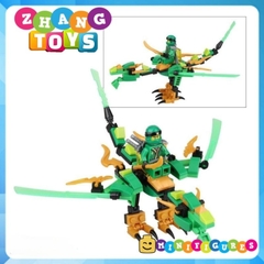 Đồ chơi xếp hình Ninjago nguyên tố Rồng bay Lloyd - Kai - Zane - Jay Minifigures Dragon