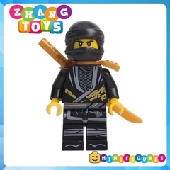 Đồ chơi xếp hình Ninjago season 10 Golden Ninja - Zane - Kai - Jay - Cole - Nya - Wu Minifigures B1-8