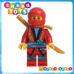 Đồ chơi xếp hình Ninjago season 10 Golden Ninja - Zane - Kai - Jay - Cole - Nya - Wu Minifigures B1-8