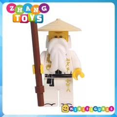 Đồ chơi xếp hình Ninjago season 10 Golden Ninja - Zane - Kai - Jay - Cole - Nya - Wu Minifigures B1-8