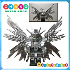 Đồ chơi xếp hình người máy robot Gundam đầy đủ phụ kiện cánh và giáp Minifigures 70060