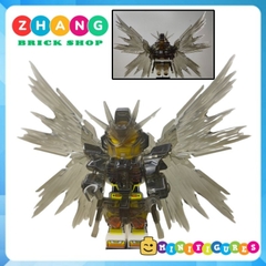 Đồ chơi xếp hình người máy robot Gundam đầy đủ phụ kiện cánh và giáp Minifigures 70060