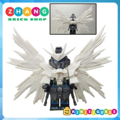 Đồ chơi xếp hình người máy robot Gundam đầy đủ phụ kiện cánh và giáp Minifigures 70060