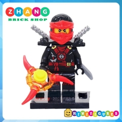 Đồ chơi xếp hình Ninjago Season 5 Misako Wu Kai Cole Jay Zane Lloyd Nya Minifigures Jinrun JR787