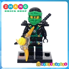 Đồ chơi xếp hình Ninjago Season 5 Misako Wu Kai Cole Jay Zane Lloyd Nya Minifigures Jinrun JR787