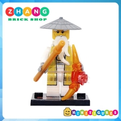 Đồ chơi xếp hình Ninjago Season 5 Misako Wu Kai Cole Jay Zane Lloyd Nya Minifigures Jinrun JR787