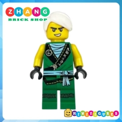 Đồ chơi xếp hình Ninjago Season 1 Kai Cole Jay Lloyd Wu Golden Lloyd Minifigures 1810