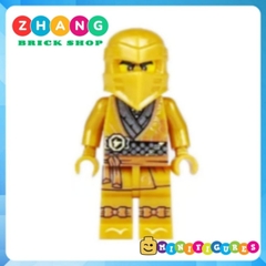 Đồ chơi xếp hình Ninjago Season 1 Kai Cole Jay Lloyd Wu Golden Lloyd Minifigures 1810