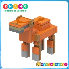 Đồ chơi xếp hình Minecraft Camel - Fish Creeper Turtle - Frog - Zombie House Warden - Allay Minifigures Xinh G0121