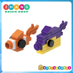 Đồ chơi xếp hình Minecraft Camel - Fish Creeper Turtle - Frog - Zombie House Warden - Allay Minifigures Xinh G0121