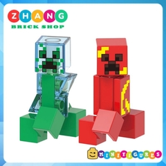 Đồ chơi xếp hình Minecraft Camel - Fish Creeper Turtle - Frog - Zombie House Warden - Allay Minifigures Xinh G0121