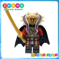 Đồ chơi xếp hình Ninjago Ultra Violet Chen Samurai X SlackJaw Eyezorai Clancee Kai Lloyd JayZane Nya Minifigures JR963
