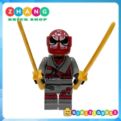 Đồ chơi xếp hình Ninjago Ultra Violet Chen Samurai X SlackJaw Eyezorai Clancee Kai Lloyd JayZane Nya Minifigures JR963