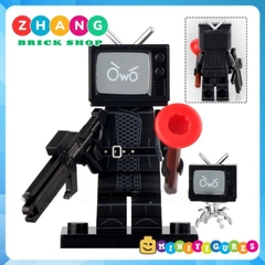 Đồ chơi xếp hình TV Man Speaker TV People Monitor Toilet Man Minifigures KDL818