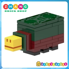 Đồ chơi xếp hình Minecraft Golden Knight - Piglin Sniffer - Diver Explorer - Allay Llama Minifigures G0130