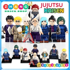 Đồ chơi xếp hình Jujutsu Kaisen Gojo Mai Todo Gakuganji Miwa Yaga Nanami Kento Minifigures WM6149
