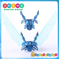 Đồ chơi xếp hình Blue Beetle Bọ Xanh siêu anh hùng Jaime Reyes Minifigures Koruit KT563