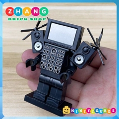 Đồ chơi xếp hình Skibidi toilet trong trò chơi Titan TV Man Mô hình lắp ráp Minifigures  KDL821 XPK2162