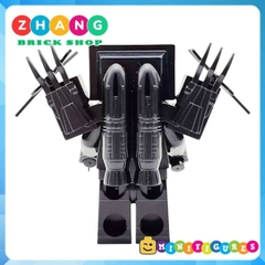 Đồ chơi xếp hình Skibidi toilet trong trò chơi Titan TV Man Mô hình lắp ráp Minifigures  KDL821 XPK2162