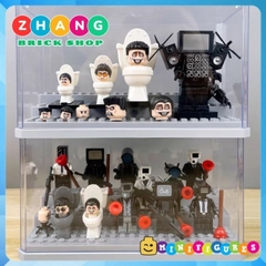 Đồ chơi xếp hình Skibidi toilet trong trò chơi Titan TV Man Mô hình lắp ráp Minifigures  KDL821 XPK2162