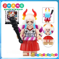 Đồ chơi xếp hình One Piece Sanji - Perona Tony Chopper Luffy Yamato Sabo đảo hải tặc Minifigures DY605 634