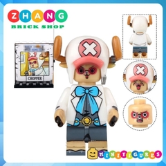 Đồ chơi xếp hình One Piece Sanji - Perona Tony Chopper Luffy Yamato Sabo đảo hải tặc Minifigures DY605 634