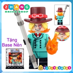 Đồ chơi xếp hình One Piece Sanji - Perona Tony Chopper Luffy Yamato Sabo đảo hải tặc Minifigures DY605 634