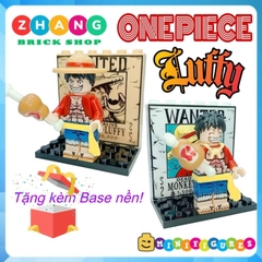 Đồ chơi xếp hình One Piece thuyền trưởng Luffy trong Đảo hải tặc lắp ráp Minifigures DY601 DY602