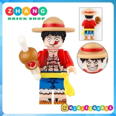 Đồ chơi xếp hình One Piece thuyền trưởng Luffy trong Đảo hải tặc lắp ráp Minifigures DY601 DY602