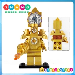 Đồ chơi xếp hình Skibidi Toilet Titan Clockman Drillmen Speakerman Tri Titan Computerman Minifigures LG1012