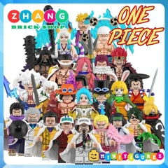 Đồ chơi xếp hình One Piece Luffy nika Silvers Rayleigh Ace Yamato Sabo Nefertari D Vivi Carrot Sanji Minifigures WM6189