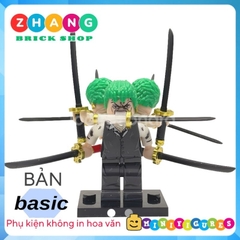 Đồ chơi xếp hình One Piece Roronoa Zoro Haki trong đảo hải tặc Minifigures DY658 659 DY659