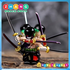 Đồ chơi xếp hình ONE PIECE Roronoa Zoro haki trong đảo hải tặc Minifigures DY660 661 DY661