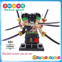 Đồ chơi xếp hình ONE PIECE Roronoa Zoro haki trong đảo hải tặc Minifigures DY660 661 DY661