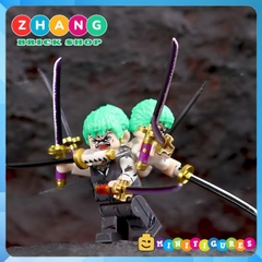 Đồ chơi xếp hình One Piece Roronoa Zoro Haki trong đảo hải tặc Minifigures DY658 659 DY659