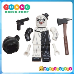 Đồ chơi xếp hình tên hề Terrifier trong phim kinh dị gã hề điên loạn Minifigures WM2898 WM6205