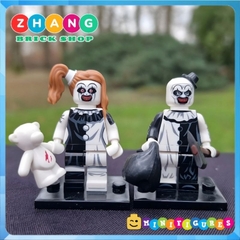 Đồ chơi xếp hình tên hề Terrifier trong phim kinh dị gã hề điên loạn Minifigures WM2898 WM6205