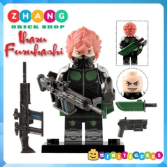 Đồ chơi xếp hình Monster No 8 trong anime kaiju 8 gou manga Kafka Minifigures WM6197