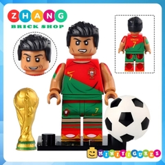 Đồ chơi xếp hình cầu thủ bóng đá vua phá lưới các ngôi sao Minifigures TV6504