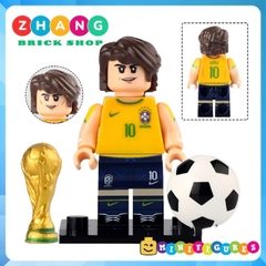Đồ chơi xếp hình cầu thủ bóng đá vua phá lưới các ngôi sao Minifigures TV6504