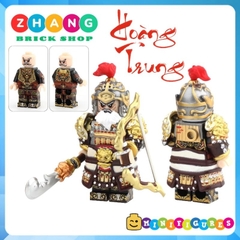 Đồ chơi xếp hình Tam quốc Ngũ hổ tướng Hoàng Trung trong Three kingdom Minifigures