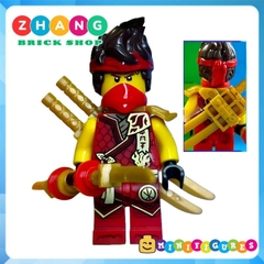 Đồ chơi xếp hình Ninjago Tournament Kai Lloyd Cole Jay Nya Zane Dragons Rising Minifigures custum
