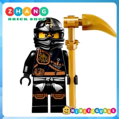 Đồ chơi xếp hình Ninjago Tournament Kai cole lloyd jay Zane titanium bản đẹp Minifigures