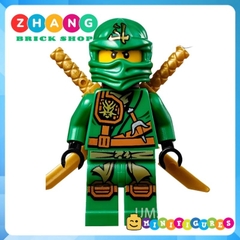 Đồ chơi xếp hình Ninjago Tournament Kai cole lloyd jay Zane titanium bản đẹp Minifigures